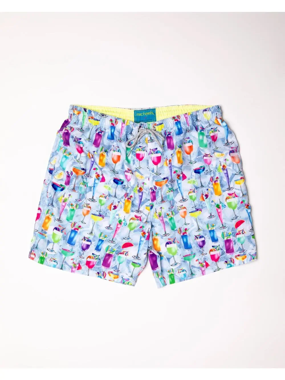 Michael’s Men's‎ Mesh Liner Swim Trunks Tropical Treats Multicolored Size L